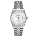 Silver Rolex Datejust Watch
