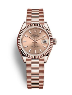 Rolex Lady-Datejust Rosegold