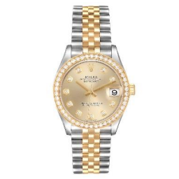 Rolex Midsize Steel Yellow
