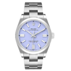Rolex Oyster Steel Lavender Dial