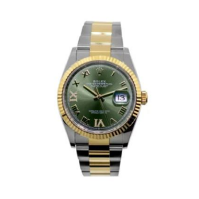 Rolex Silver Gold