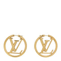 LV Gold Earrings