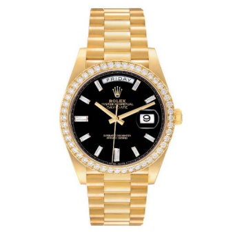 Rolex President Diamond Bezel