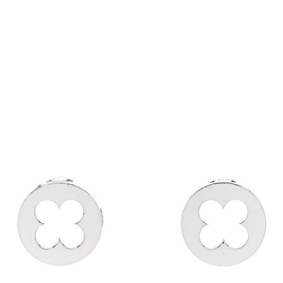 LV Silver Earrings