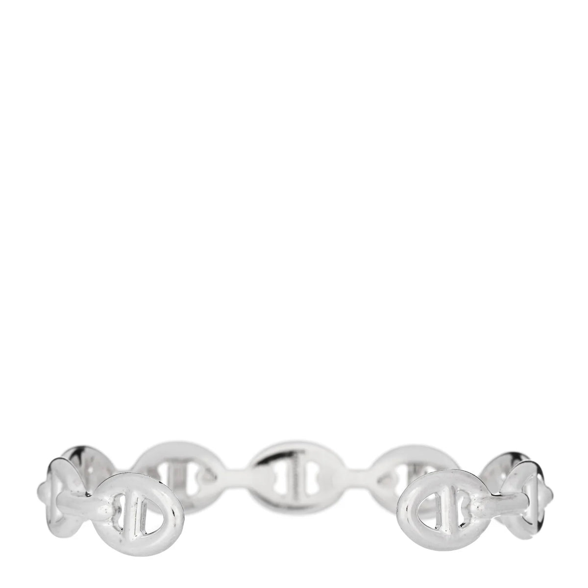 Silver d'Ancre Enchainee Cuff Bracelet