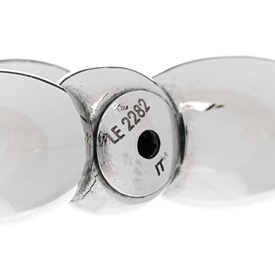 LV Silver Earrings
