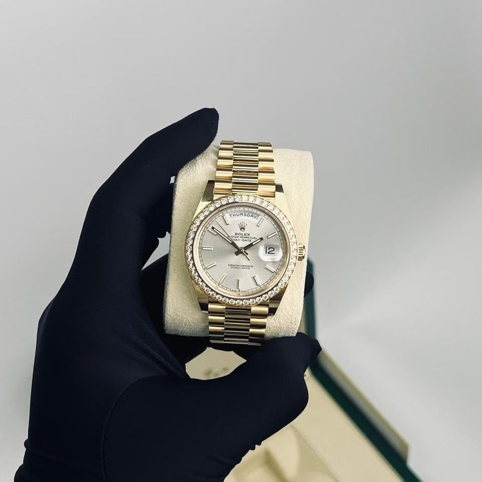 Rolex Day-Date Yellow Gold Diamond