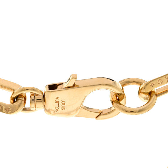 LV Necklace Gold