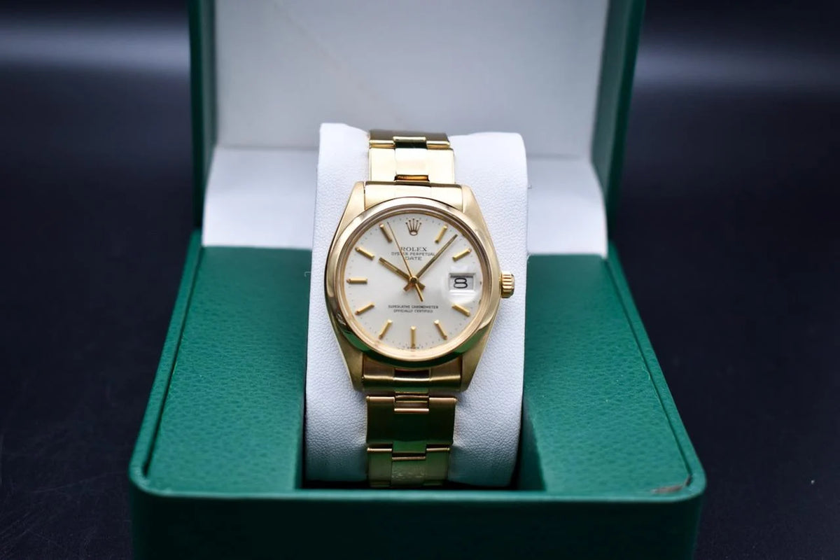 Rolex Oyster Perpetual Date Yellow gold