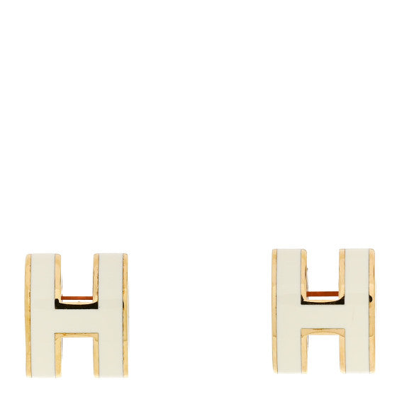 Hermes H Earrings
