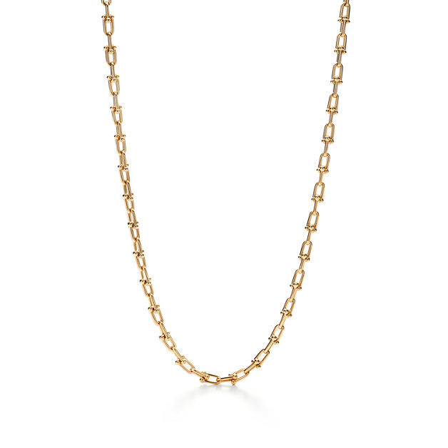 Small Link Necklace Gold