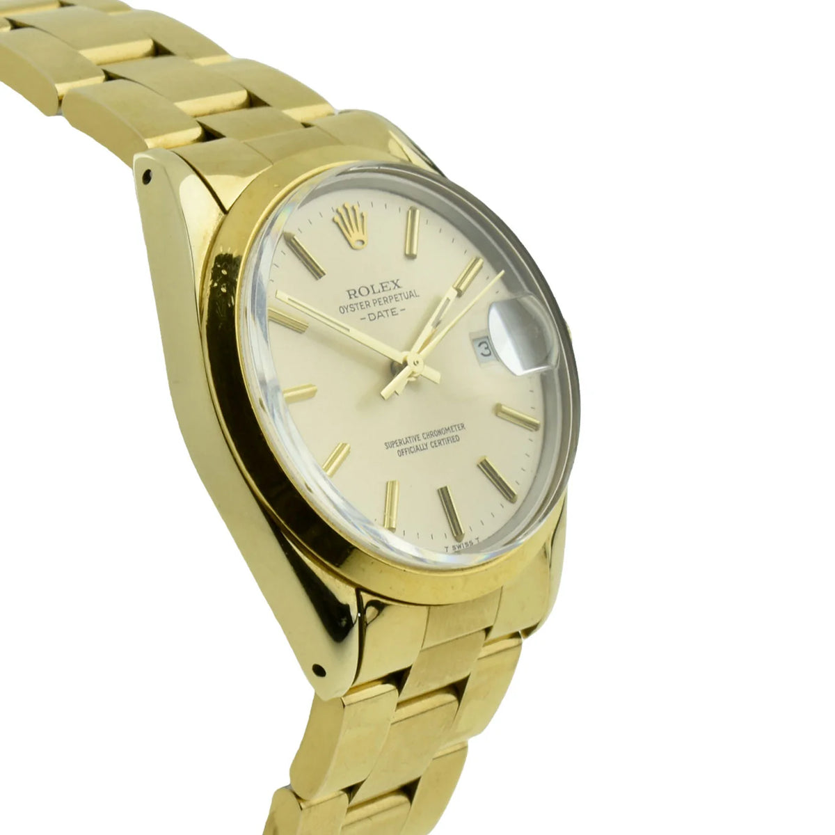 Rolex Oyster Perpetual Date Yellow gold