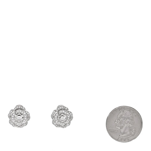 Bouton de Camelia Earrings