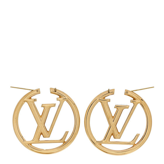 LV Gold Earrings