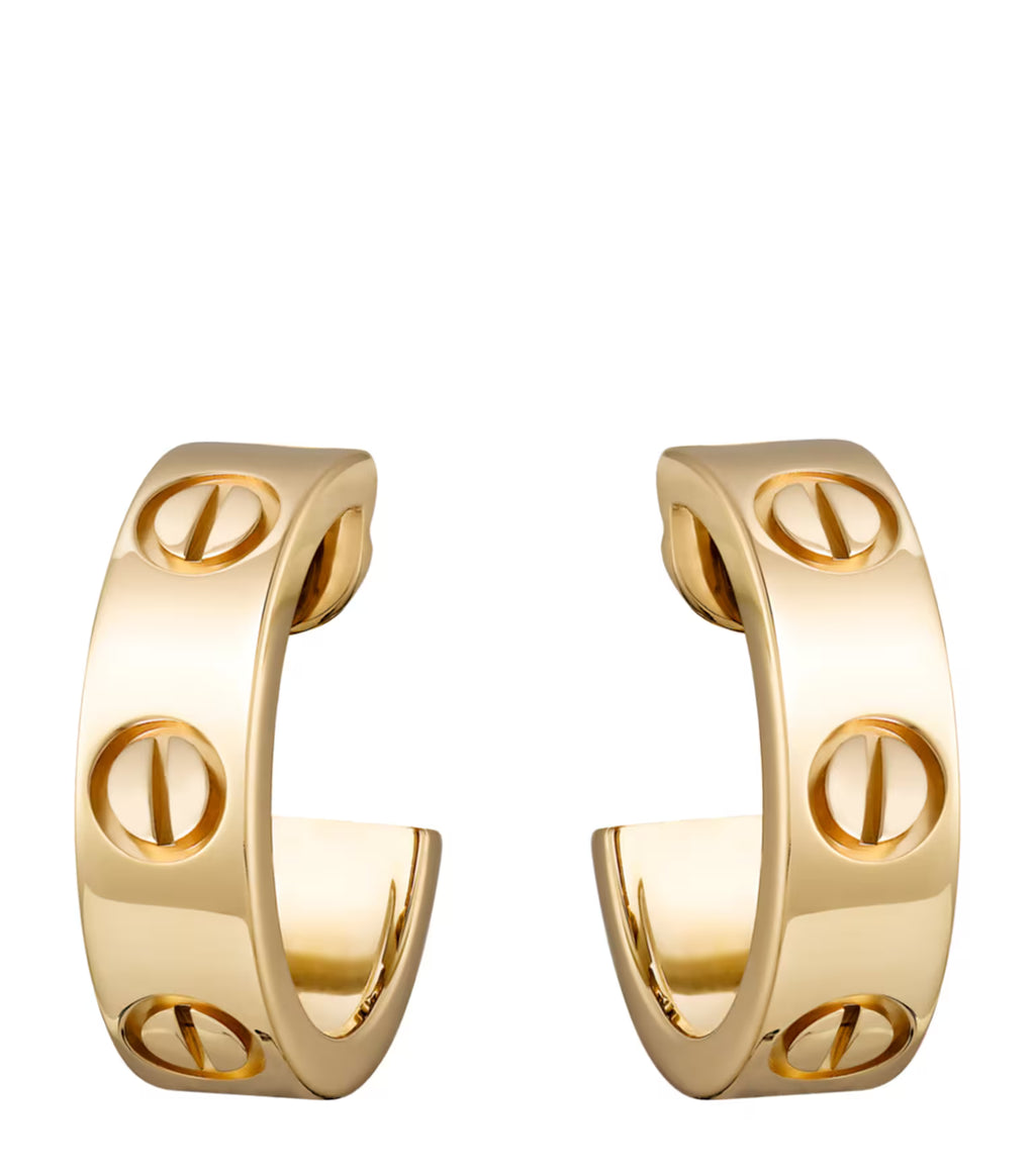 Cartier LOVE Hoop Earrings