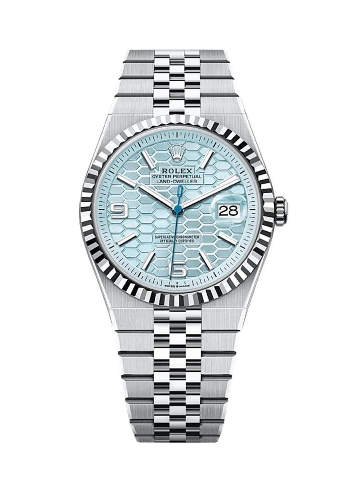 Rolex Land-Dweller Ice Blue Dial