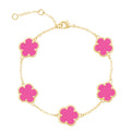 Van Cleef & Arpels Dark Pink Bracelet