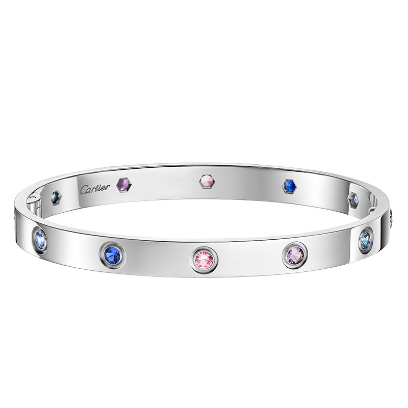 Cartier Rainbow White Gold Bracelet