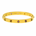 Gemstone Love Bracelet Gold