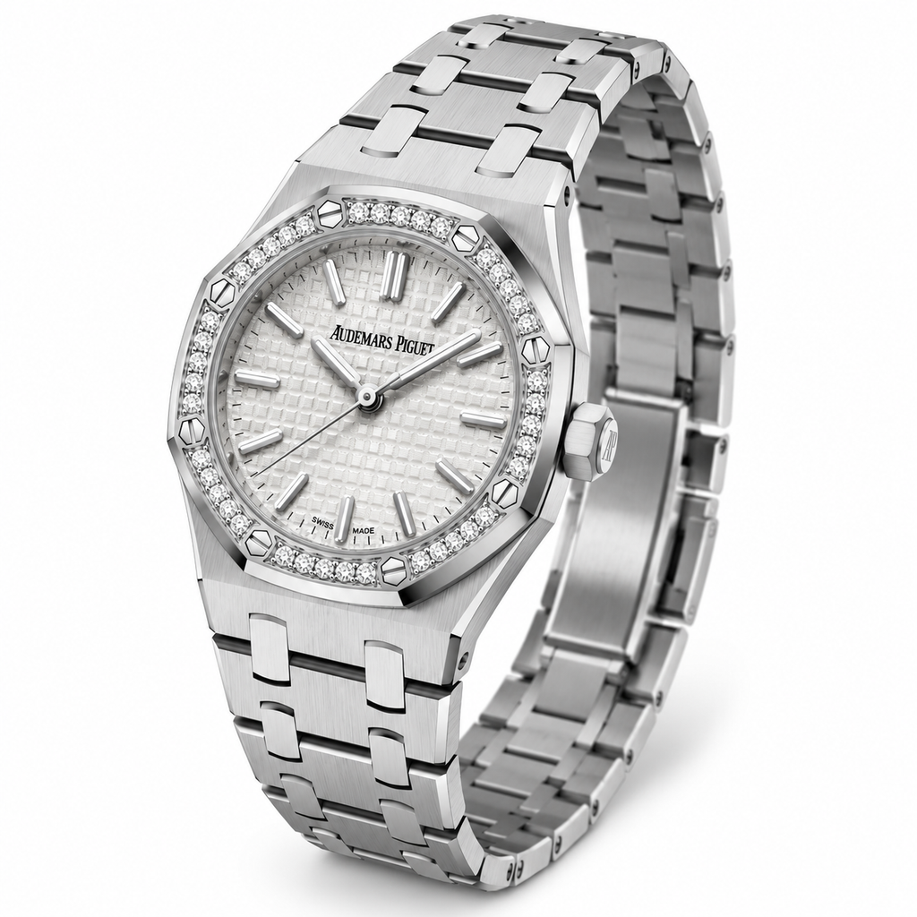 Audemars Piguet Mini Royal Oak White Dial