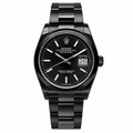 Rolex Datejust Stainless steel Black
