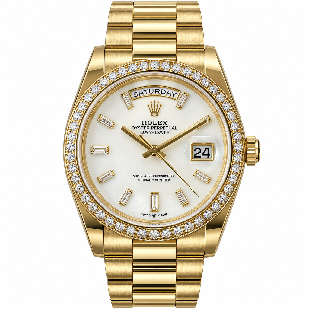 Rolex Day-Date Yellow Gold Diamond