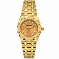 Mini Royal Oak Style Gold Watch
