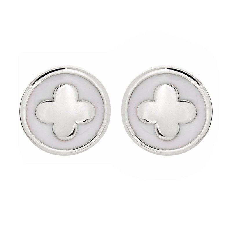 LV Silver Earrings
