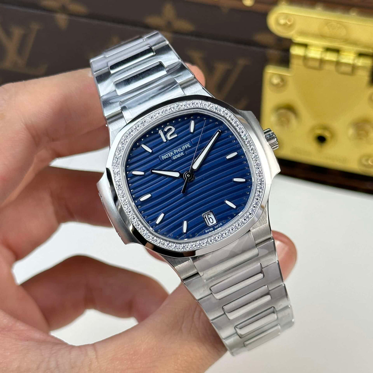 Patek Philippe Nautilus Steel Blue Dial