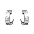 Love earrings Silver