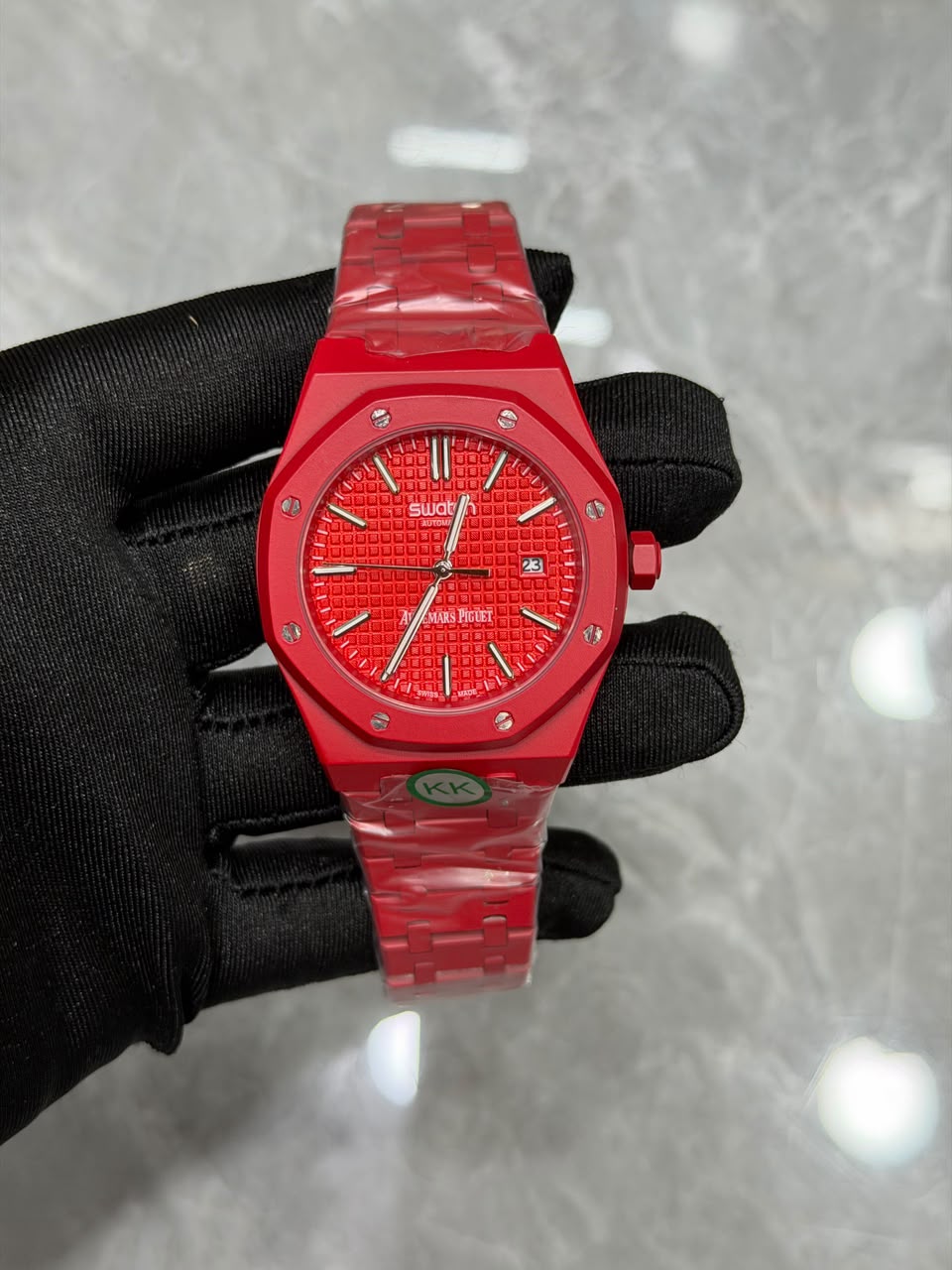 Audemars Piguet x Swatch red