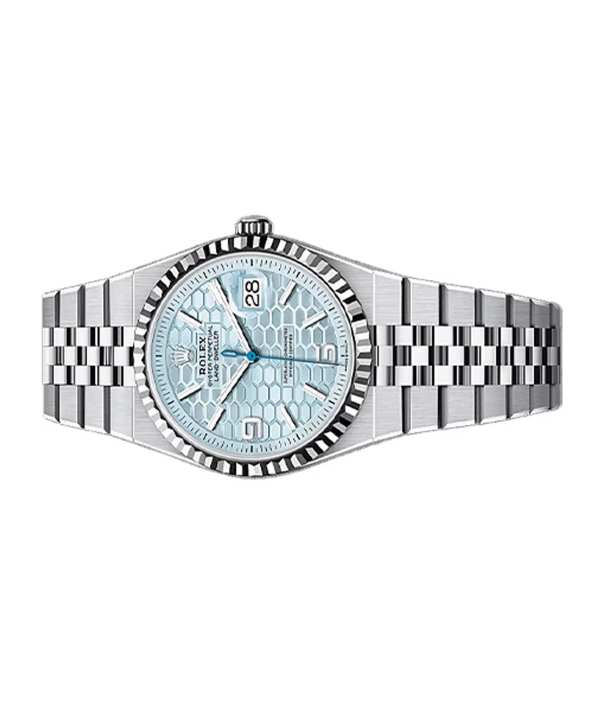 Rolex Land-Dweller Ice Blue Dial