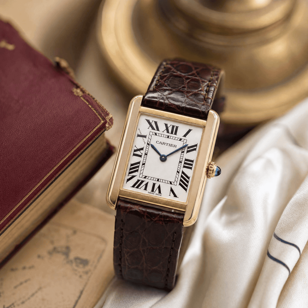 Cartier Tank Solo Dark Brown Strap