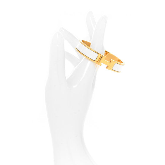 Hermes Enamel White