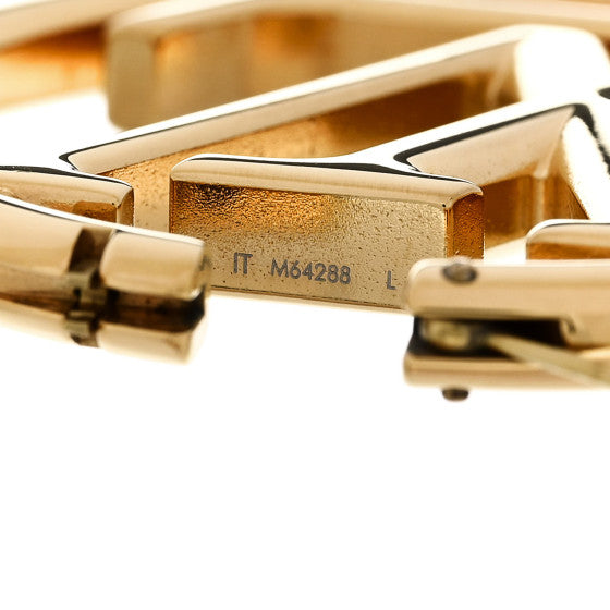 LV Gold Earrings