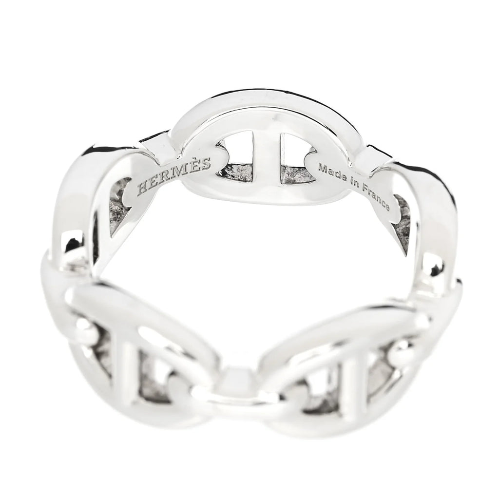 Silver d'Ancre Enchainee Ring
