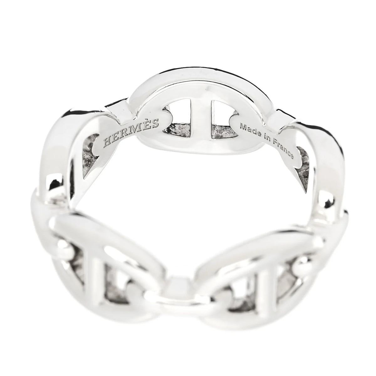 Silver d'Ancre Enchainee Ring