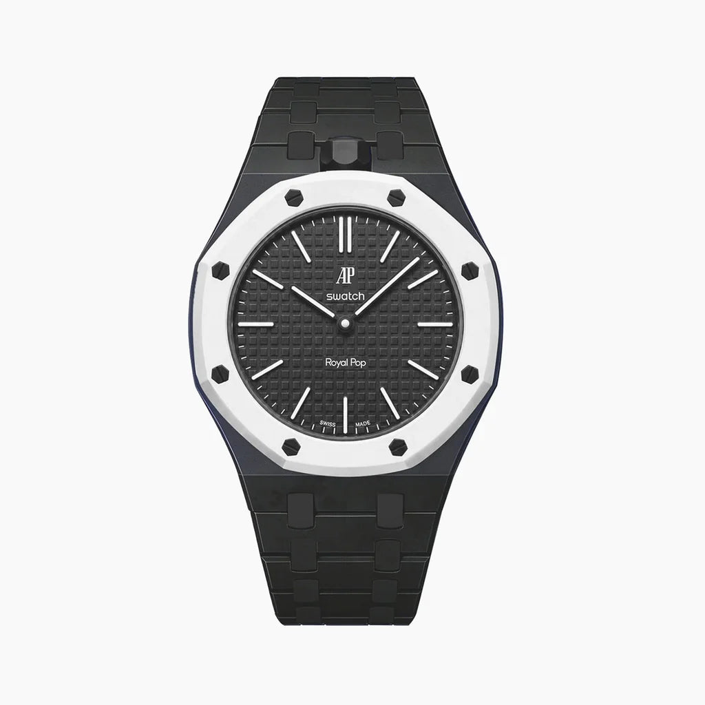 Black AP X Swatch Royal Pop