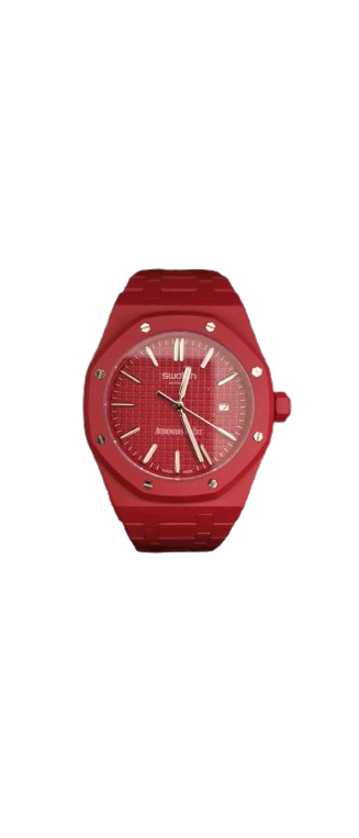 Audemars Piguet x Swatch red