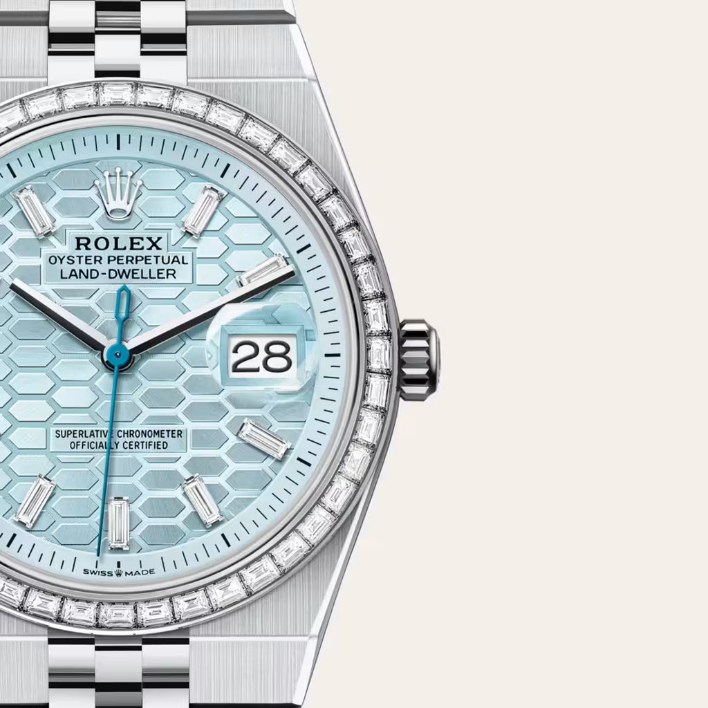 Rolex Land-Dweller Diamond Bezel