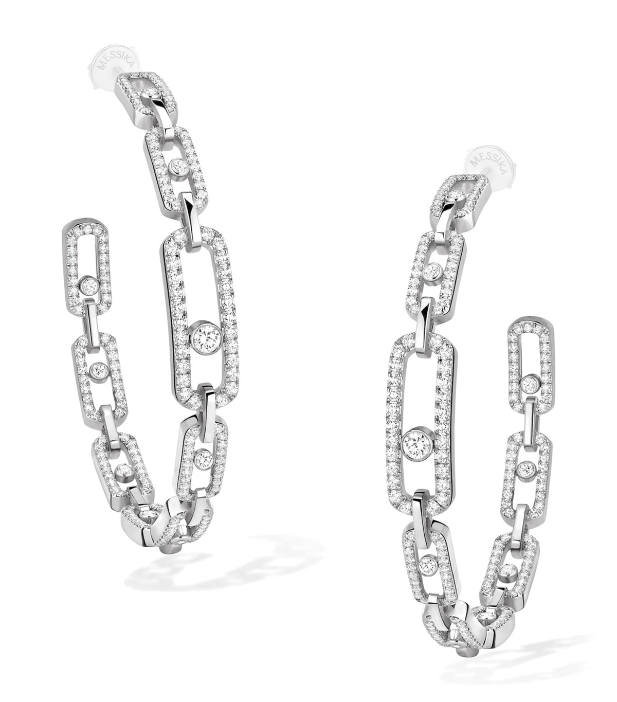 Messika Move Link Hoop Earrings