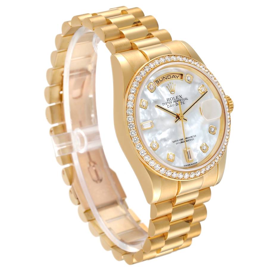 Rolex Day Date President Yellow Gold MOP