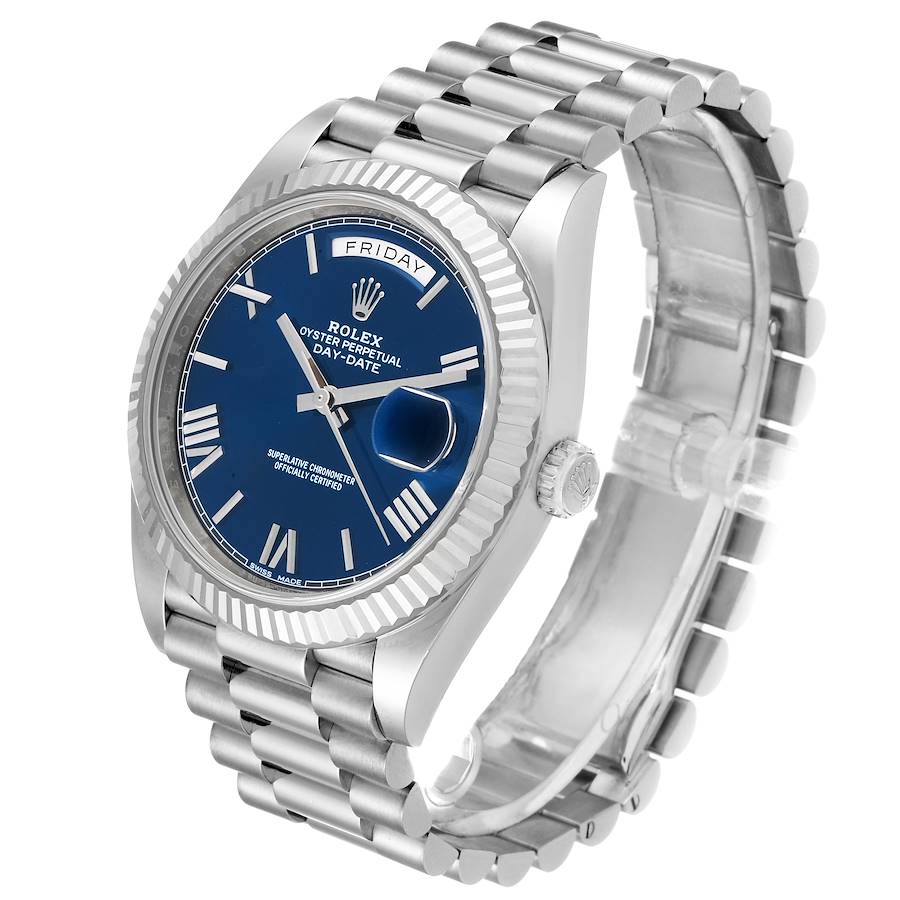 Rolex President Day-Date Blue Dial