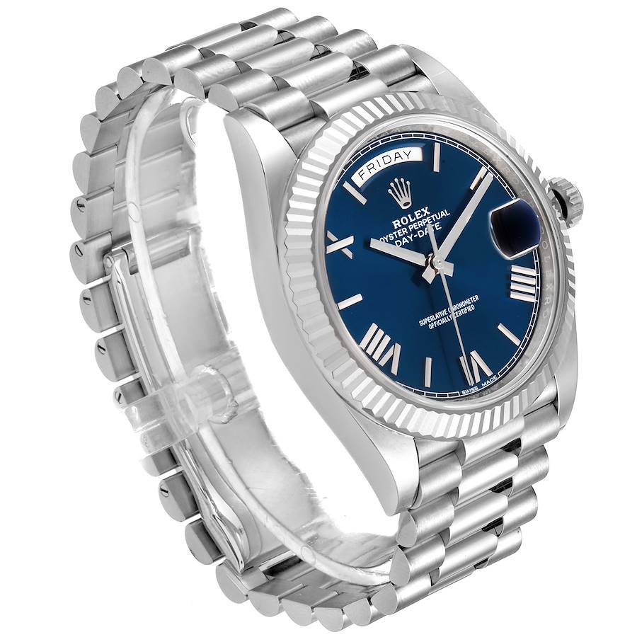 Rolex President Day-Date Blue Dial