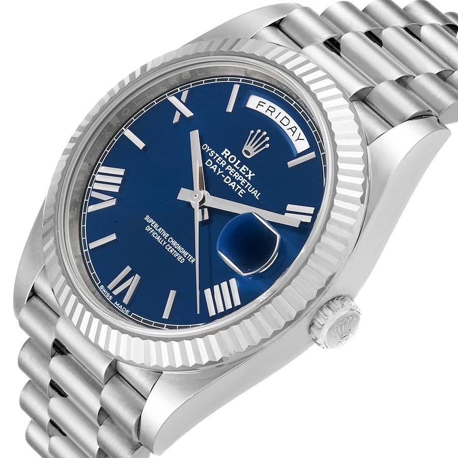 Rolex President Day-Date Blue Dial