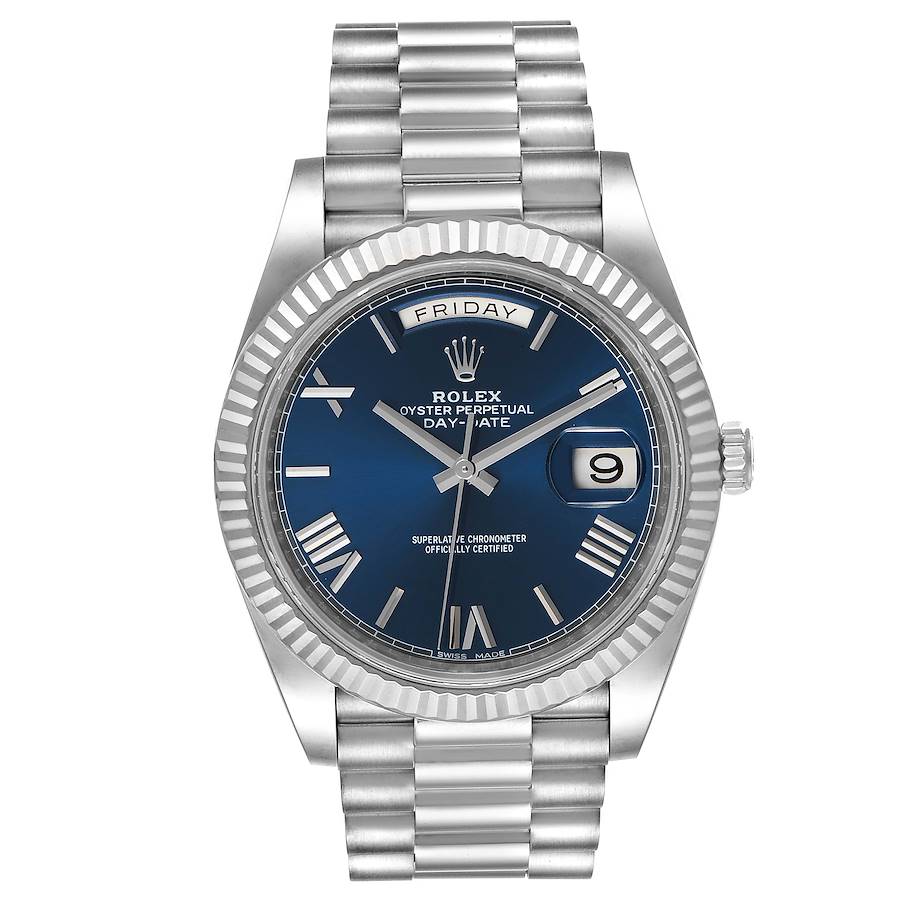 Rolex President Day-Date Blue Dial