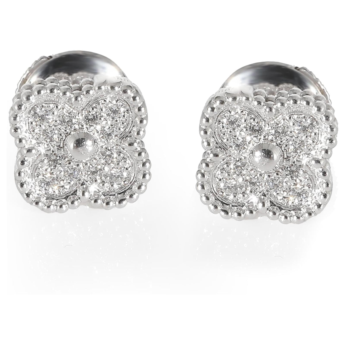 VCA Dot Clover Earrings