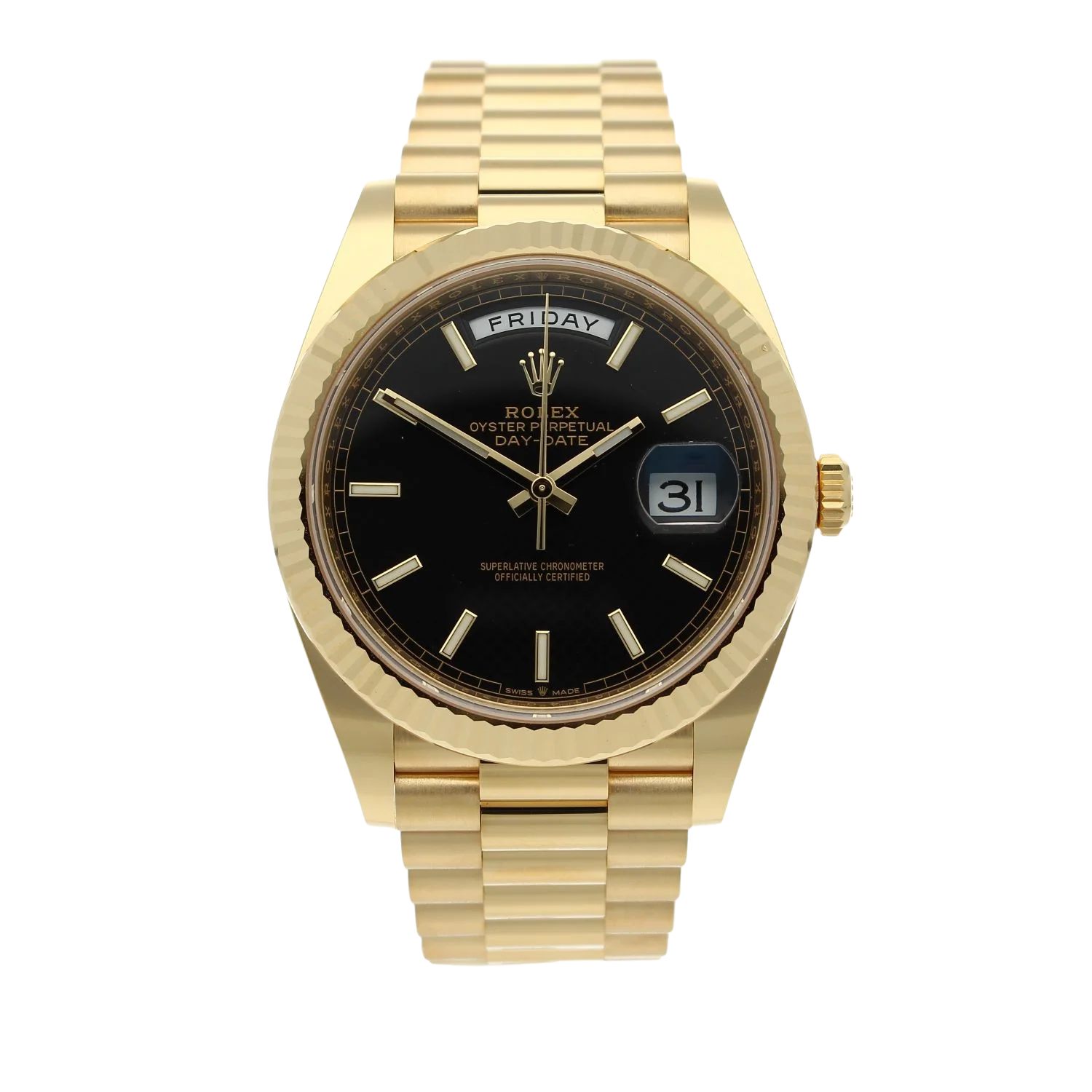 Rolex Gold Black