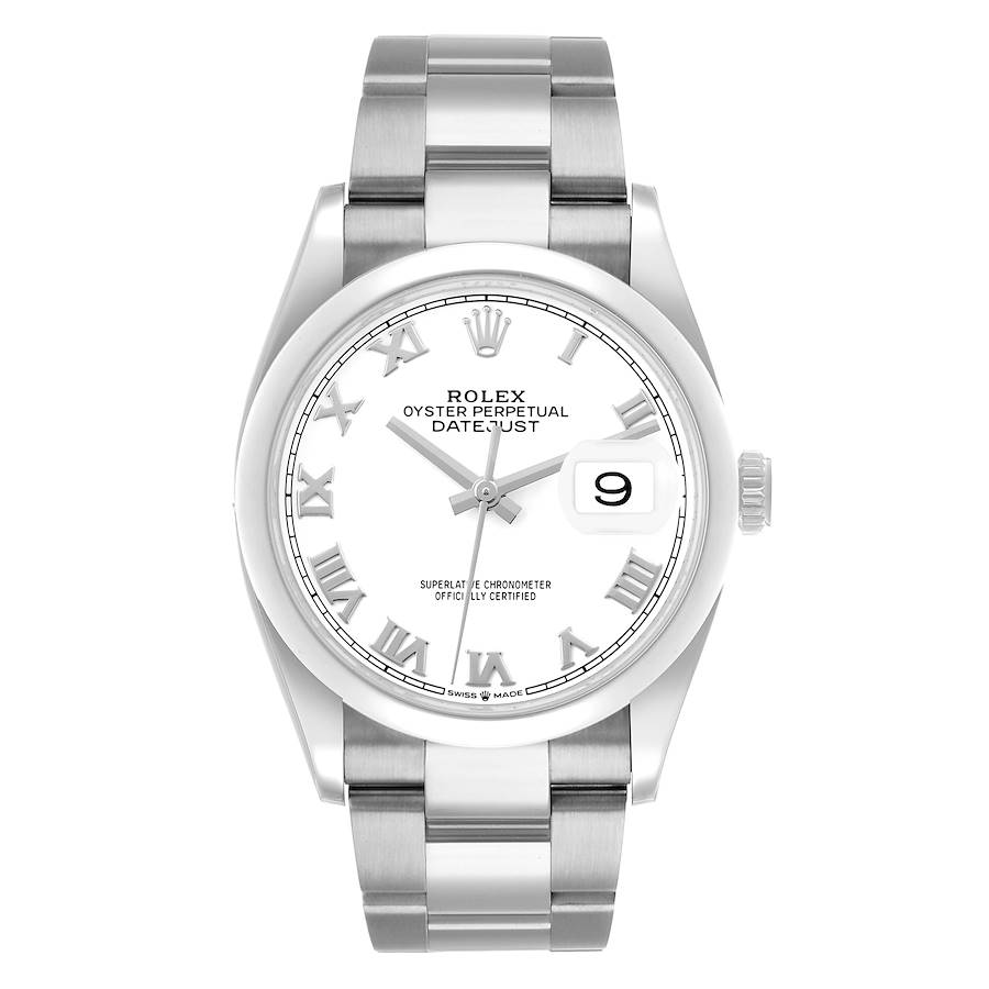Rolex Datejust White