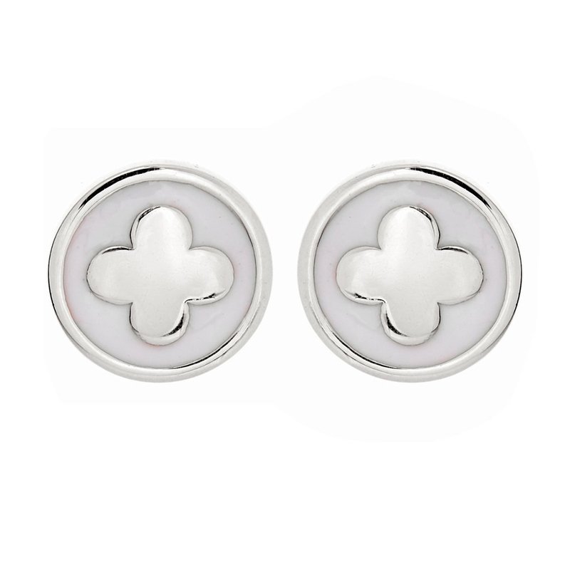 LV Silver Earrings